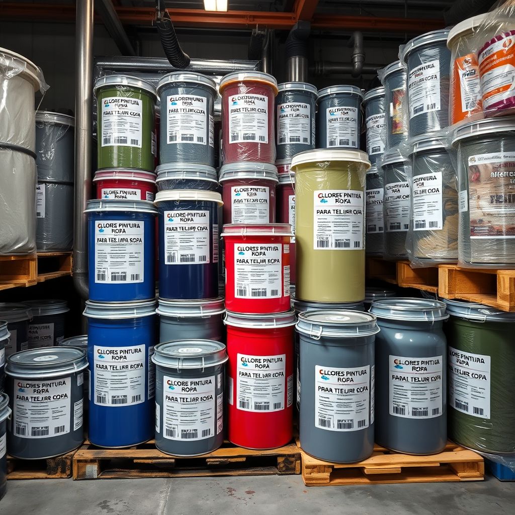 Colores Pintura para Teñir Ropa